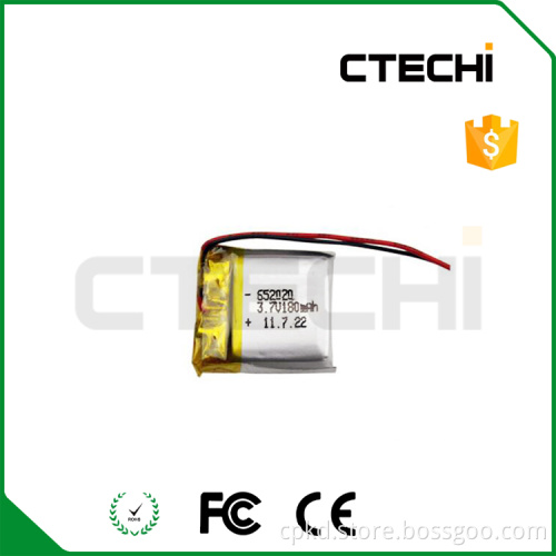 Battery factory supply 702040 500mAh 3.7v lithium ion battery for electronic toys